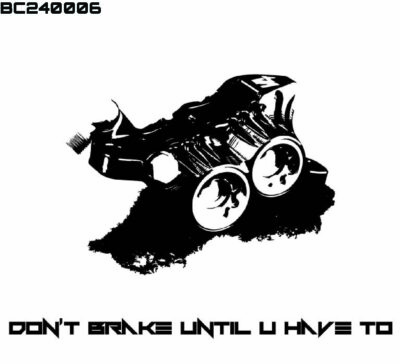 Tričko Dont brake until u have to Strmeň BC240006 - Image 2