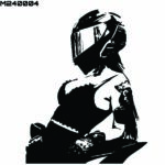 Tričko Moto girl M240004